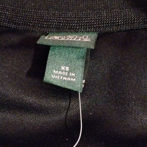 NWT WILD FABLE Women's Track Zip Up Jacker - Black-Red -White Size XS - Picture 9 of 12